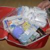 First aid kit in the shelter